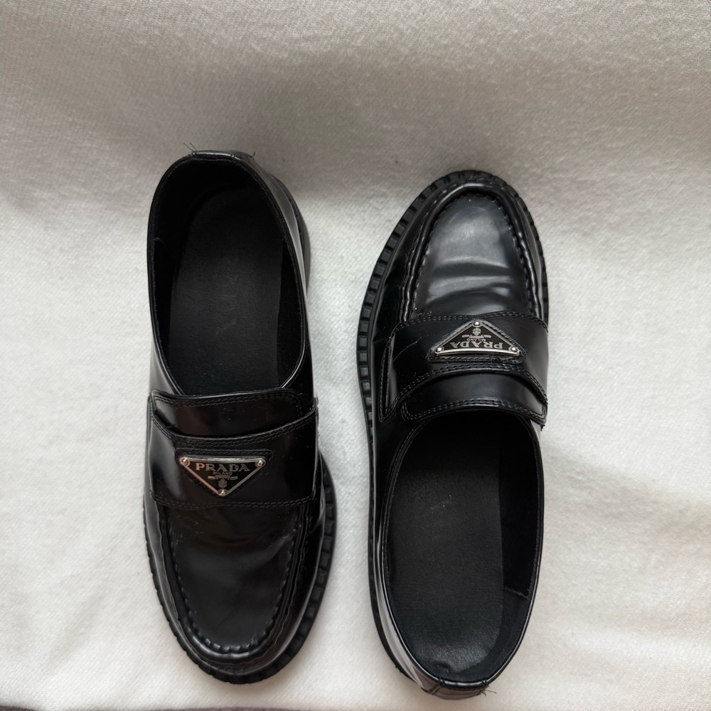 Women's Black Slip-On Loafers